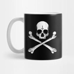 Jolly Roger Inverted Cross Mug